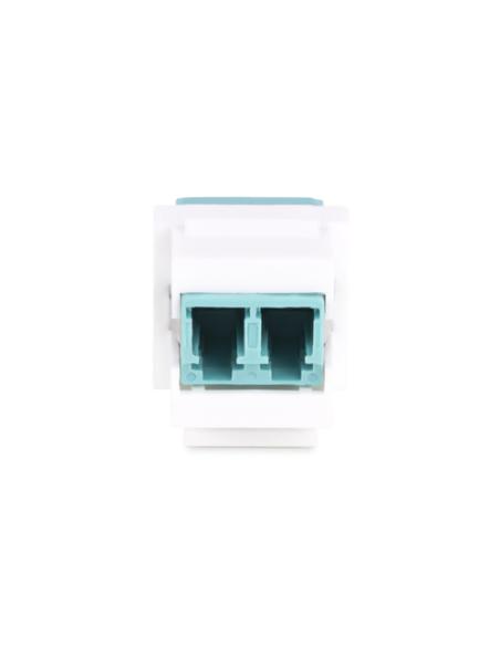 StarTech.com DMFKSLCLCCOUPLER adaptador de fibra óptica LC 1 pieza(s) Blanco