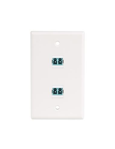 StarTech.com DMFKSLCLCCOUPLER adaptador de fibra óptica LC 1 pieza(s) Blanco
