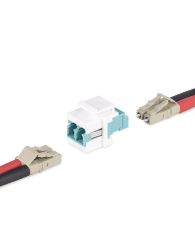 StarTech.com DMFKSLCLCCOUPLER adaptador de fibra óptica LC 1 pieza(s) Blanco