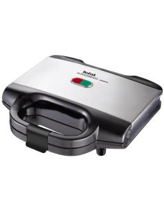 Tefal SM1552 sandwichera 700 W Negro, Acero inoxidable