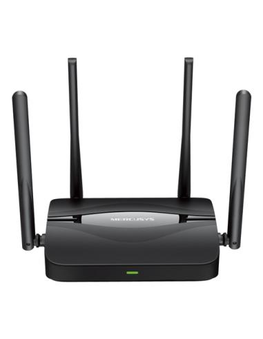 Mercusys MR25BE router inalámbrico Gigabit Ethernet Doble banda (2,4 GHz / 5 GHz) Negro