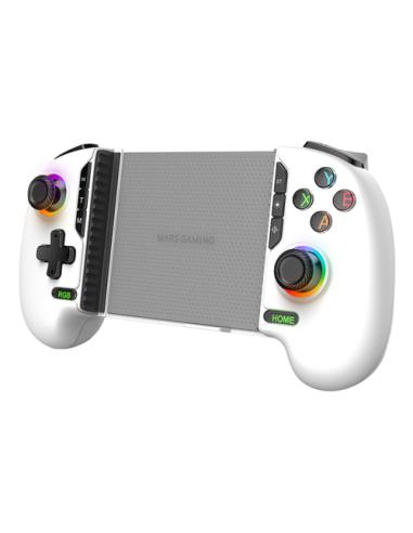 Mars Gaming MGPXPRO Blanco Bluetooth/USB Gamepad Analógico/Digital Android, PC, PlayStation 4, Nintendo Switch 2