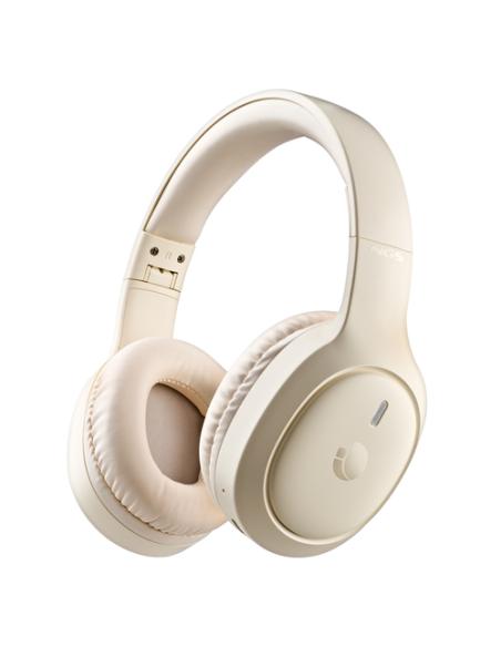 NGS Artica Tempest Beige Auriculares Inalámbrico y alámbrico Diadema Llamadas/Música USB Tipo C Bluetooth