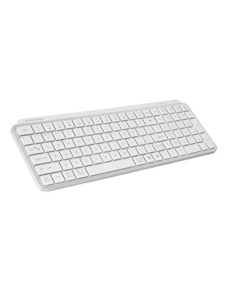 Mars Gaming MK-SILENKEYS teclado Universal RF Wireless + Bluetooth QWERTY Español Blanco