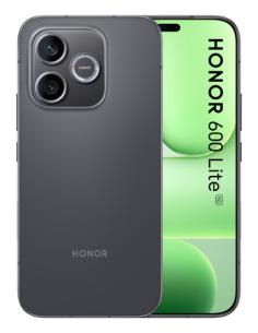 Honor 600 Lite 16,8 cm (6.6") SIM doble Android 16.0 5G USB Tipo C 8 GB 256 GB 6520 mAh Negro