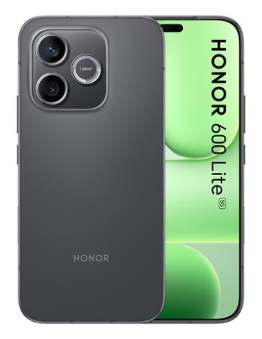 Honor 600 Lite 16,8 cm (6.6") SIM doble Android 16.0 5G USB Tipo C 8 GB 256 GB 6520 mAh Negro