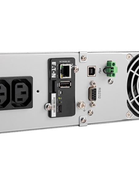 Eaton 9E3000IR sistema de alimentación ininterrumpida (UPS) Doble conversión (en línea) 3 kVA 2700 W 7 salidas AC