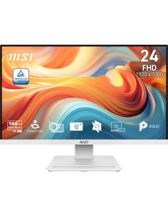 MSI Pro MP241W E14V pantalla para PC 60,5 cm (23.8") 1920 x 1080 Pixeles Full HD LCD Blanco
