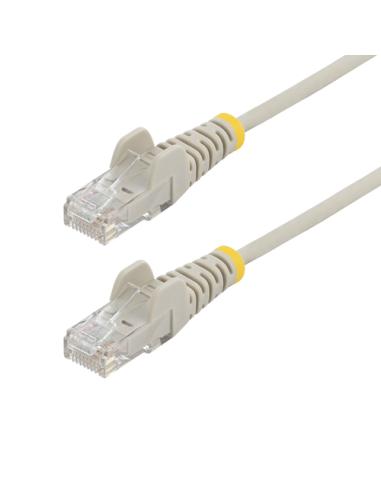 StarTech.com N6PAT25CMGRS cable de red Gris 0,25 m Cat6 U/UTP (UTP)
