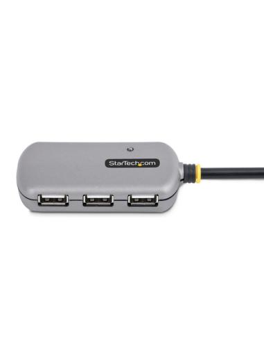 StarTech.com Hub Extensor USB - Concentrador USB con Cable de Extensión de 24m - Cable Alargador USB con Ladrón USB - Repetidor 