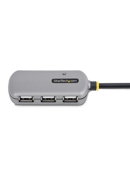 StarTech.com Hub Extensor USB - Concentrador USB con Cable de Extensión de 24m - Cable Alargador USB con Ladrón USB - Repetidor 