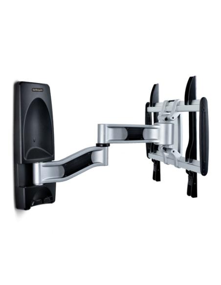 StarTech.com Soporte de Montaje Articulado de Pared para Televisores - Soporte VESA de Pared - Soporta TV Plano o Curvos de 65" 