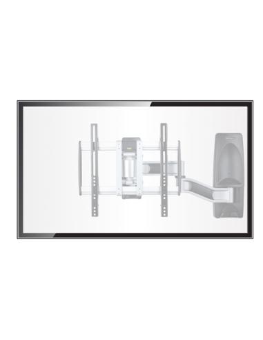 StarTech.com Soporte de Montaje Articulado de Pared para Televisores - Soporte VESA de Pared - Soporta TV Plano o Curvos de 65" 