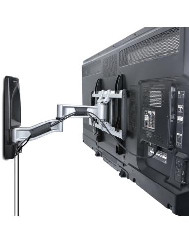 StarTech.com Soporte de Montaje Articulado de Pared para Televisores - Soporte VESA de Pared - Soporta TV Plano o Curvos de 65" 