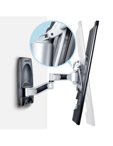 StarTech.com Soporte de Montaje Articulado de Pared para Televisores - Soporte VESA de Pared - Soporta TV Plano o Curvos de 65" 