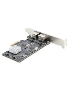 StarTech.com Tarjeta PCI Express de Red Ethernet 2 Puertos NBASE-T 2,5G - NIC I225-V - Tarjeta de Red de 2 Puertos para Ordenado 2