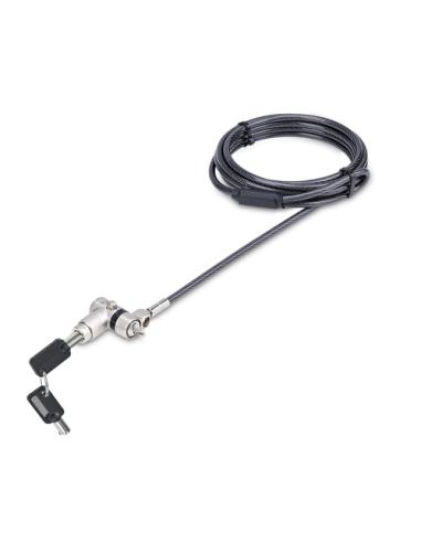 StarTech.com Cable de 2m Universal de Seguridad para Ordenador Portátil - Cable de Bloqueo Compatible con Noble Wedge/Nano/K-Slo