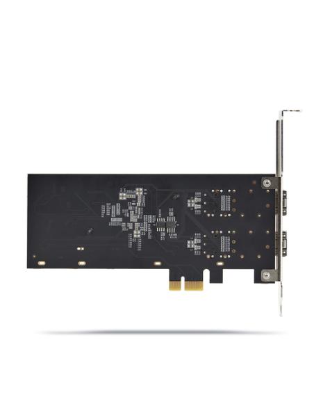 StarTech.com Tarjeta PCIe 2.1x1 de Red de Fibra Óptica/Cobre Ethernet 1Gb SFP de 2 Puertos - Chipset Controlador Intel I350-AM2 