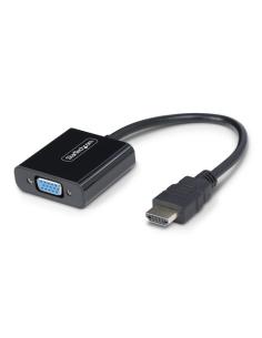 StarTech.com Adaptador HDMI a VGA - Conversor Activo HDMI a VGA - Conversor Activo de Vídeo para Ordenador de Sobremesa o Portát