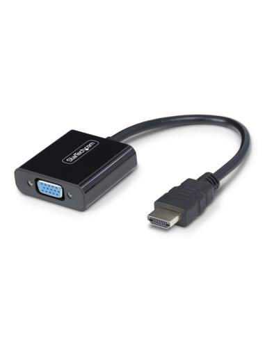 StarTech.com Adaptador HDMI a VGA - Conversor Activo HDMI a VGA - Conversor Activo de Vídeo para Ordenador de Sobremesa o Portát