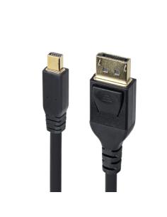 StarTech.com Cable Mini DisplayPort a DisplayPort 1.4 de 3m - 8K 60Hz - HBR3 - Adaptador MiniDP a DisplayPort - UHD 4K 120Hz - m