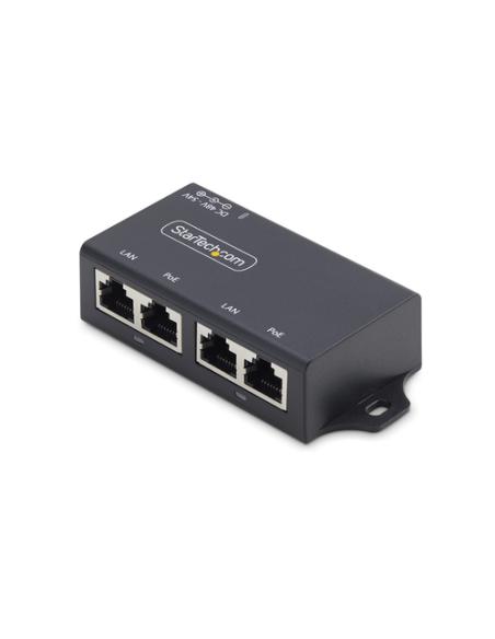 StarTech.com AF221CE-POE-INJECTOR adaptador e inyector de PoE Gigabit Ethernet, Ethernet rápido