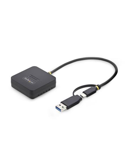 StarTech.com Dock Adaptador USB-C/USB-A a NVMe M.2 - 10Gbps - Lector Externo para SSD NVMe M.2 - Sin Herramientas - B+M/M-Key