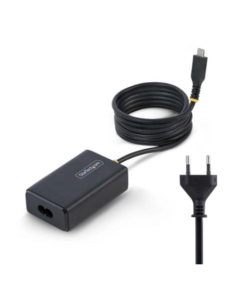 StarTech.com 165LE-USB-C-CHARGER adaptador e inversor de corriente Interior 65 W Negro