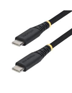 StarTech.com Cable de Carga USB-C Trenzado de 1m - Cable Cargador USB Tipo C para Portátil - Cable Resistente para Carga de Disp