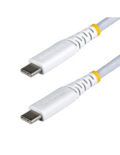 StarTech.com Cable de Carga USB-C Trenzado de TPE y Nailon de 30cm - Cable Cargador USB Tipo C - - Cable Cargador para Portátil 