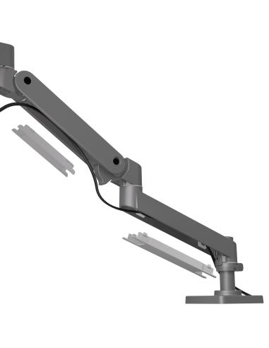 Ergotron LX Pro Series 45-682-293 soporte para monitor 86,4 cm (34") Escritorio Gris Oscuro