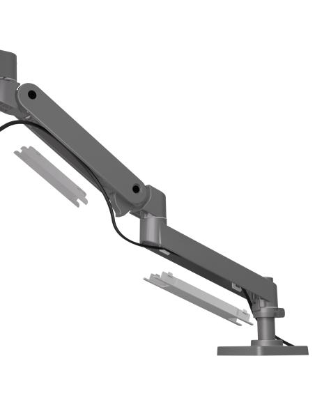 Ergotron LX Pro Series 45-682-293 soporte para monitor 86,4 cm (34") Escritorio Gris Oscuro