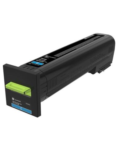 Lexmark 72K2XCE cartucho de tóner 1 pieza(s) Original Cian