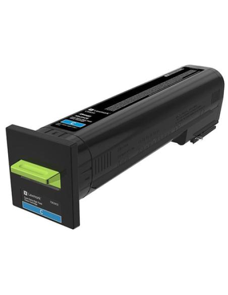 Lexmark 72K2XCE cartucho de tóner 1 pieza(s) Original Cian