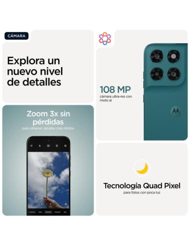 Motorola moto g77 17,3 cm (6.8") Ranura híbrida Dual SIM Android 16.0 5G USB Tipo C 8 GB 512 GB 5200 mAh Verde