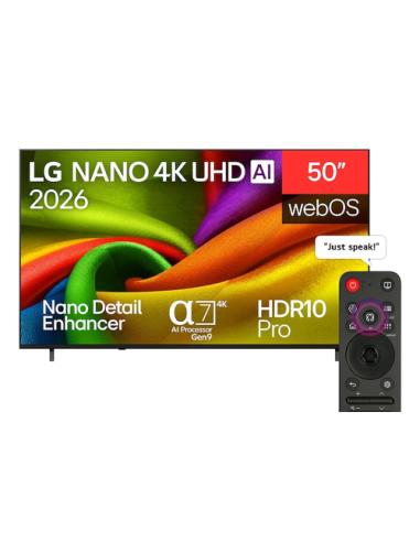 LG NANO 4K UHD AI 50NU850B6LA 127 cm (50") 4K Ultra HD Smart TV Wifi Negro