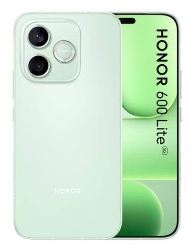 Honor 600 Lite 16,8 cm (6.6") SIM doble Android 16.0 5G USB Tipo C 8 GB 256 GB 6520 mAh Verde