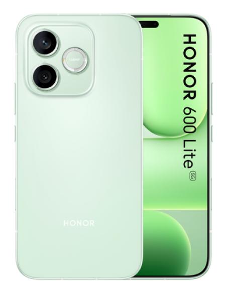 Honor 600 Lite 16,8 cm (6.6") SIM doble Android 16.0 5G USB Tipo C 8 GB 256 GB 6520 mAh Verde