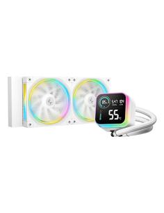 DeepCool LQ240 White Procesador Kit de refrigeración líquida 12 cm Blanco 1 pieza(s)