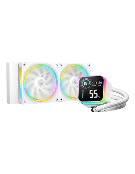 DeepCool LQ240 White Procesador Kit de refrigeración líquida 12 cm Blanco 1 pieza(s)