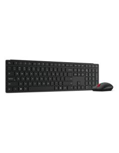 Lenovo 4X31S04841 teclado Ratón incluido Hogar / Oficina RF Wireless + Bluetooth Español Negro