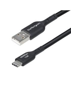 StarTech.com Cable Cargador USB-A a USB-C de 4m - Cable Adaptador USB-A a USB Tipo C - 3A - Cable de Carga y Sincronización - US