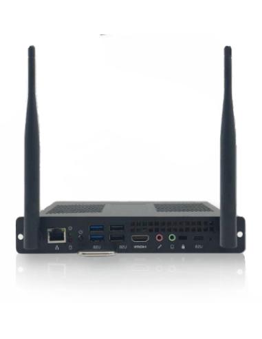 Newline WB5C820U PCs/estación de trabajo Intel® Core™ i5 i5-1240P 8 GB DDR4-SDRAM 256 GB SSD Windows 11 Pro Mini PC PC Negro