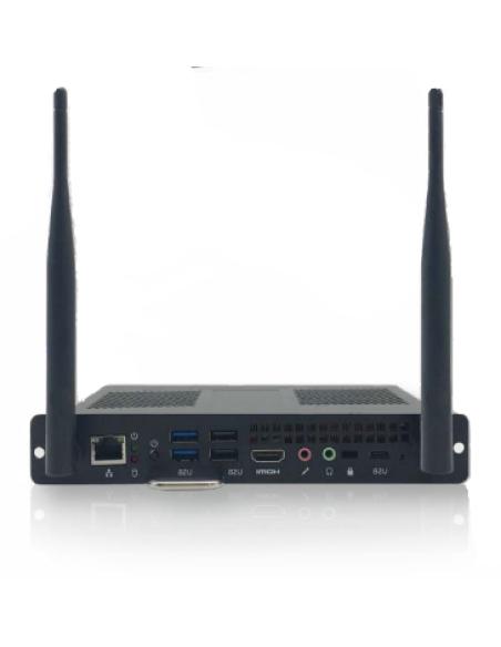 Newline WB5C820U PCs/estación de trabajo Intel® Core™ i5 i5-1240P 8 GB DDR4-SDRAM 256 GB SSD Windows 11 Pro Mini PC PC Negro