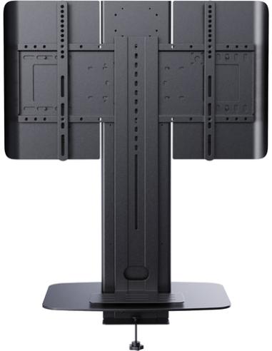 Vision VFM-DSXP soporte para monitor 165,1 cm (65") Escritorio Negro