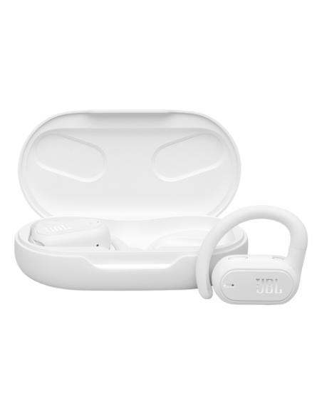 JBL Soundgear Sense Auriculares True Wireless Stereo (TWS) gancho de oreja Llamadas/Música USB Tipo C Bluetooth Blanco