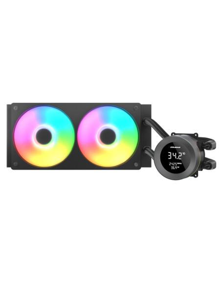 COUGAR CGR-PSDVARGB-B-240 Procesador Sistema de refrigeración líquida todo en uno 12 cm Negro