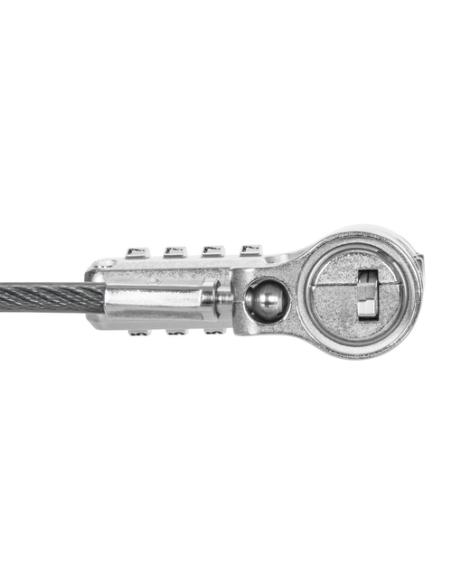 Targus ASP96RGLX cable antirrobo Plata 2 m