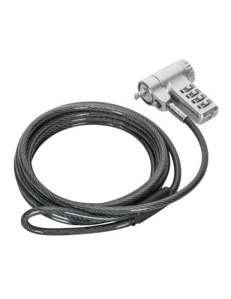 Targus ASP96RGLX cable antirrobo Plata 2 m