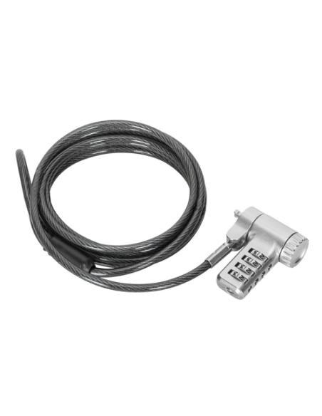 Targus ASP96RGLX cable antirrobo Plata 2 m